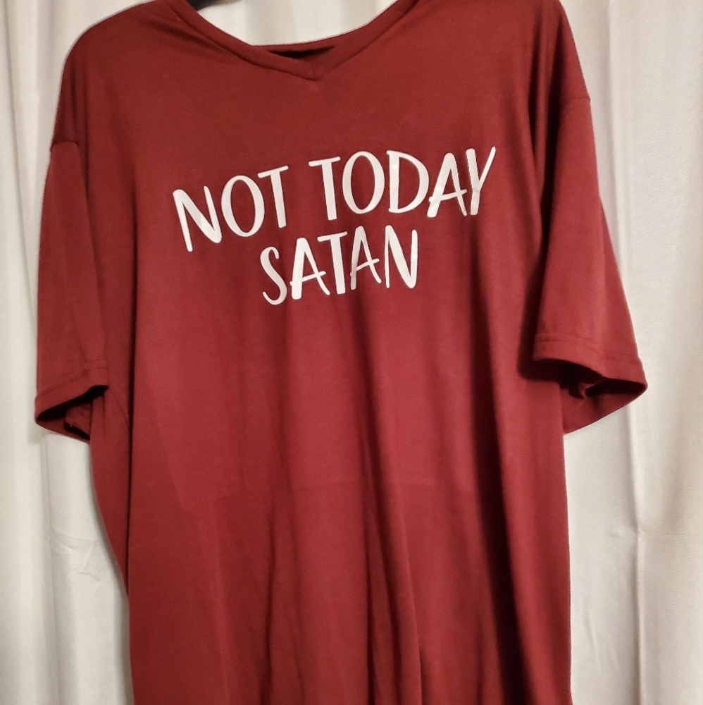 Not today Satan!